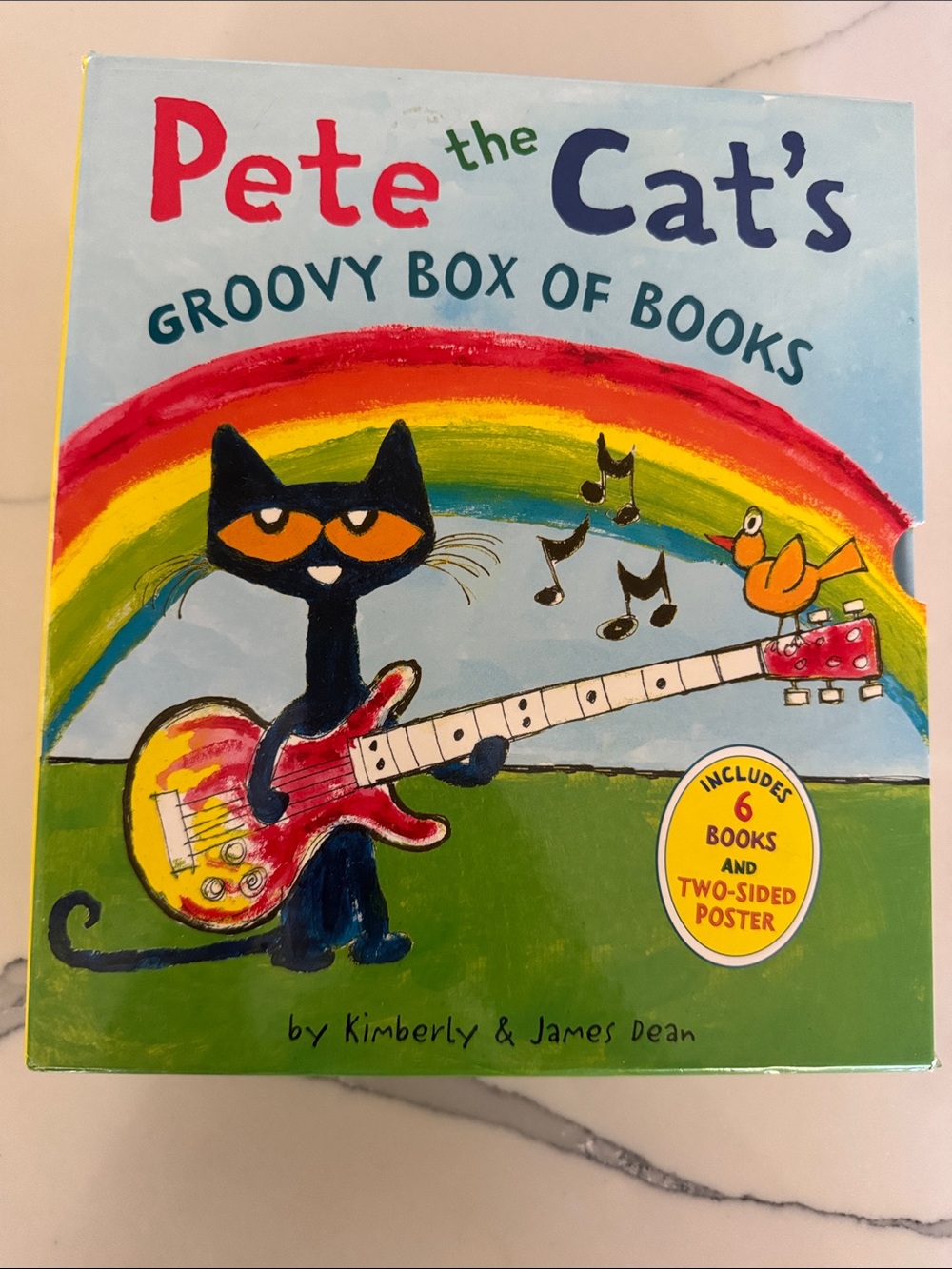 Pete the Cat’s Groovy Box of 6 Books hardcover